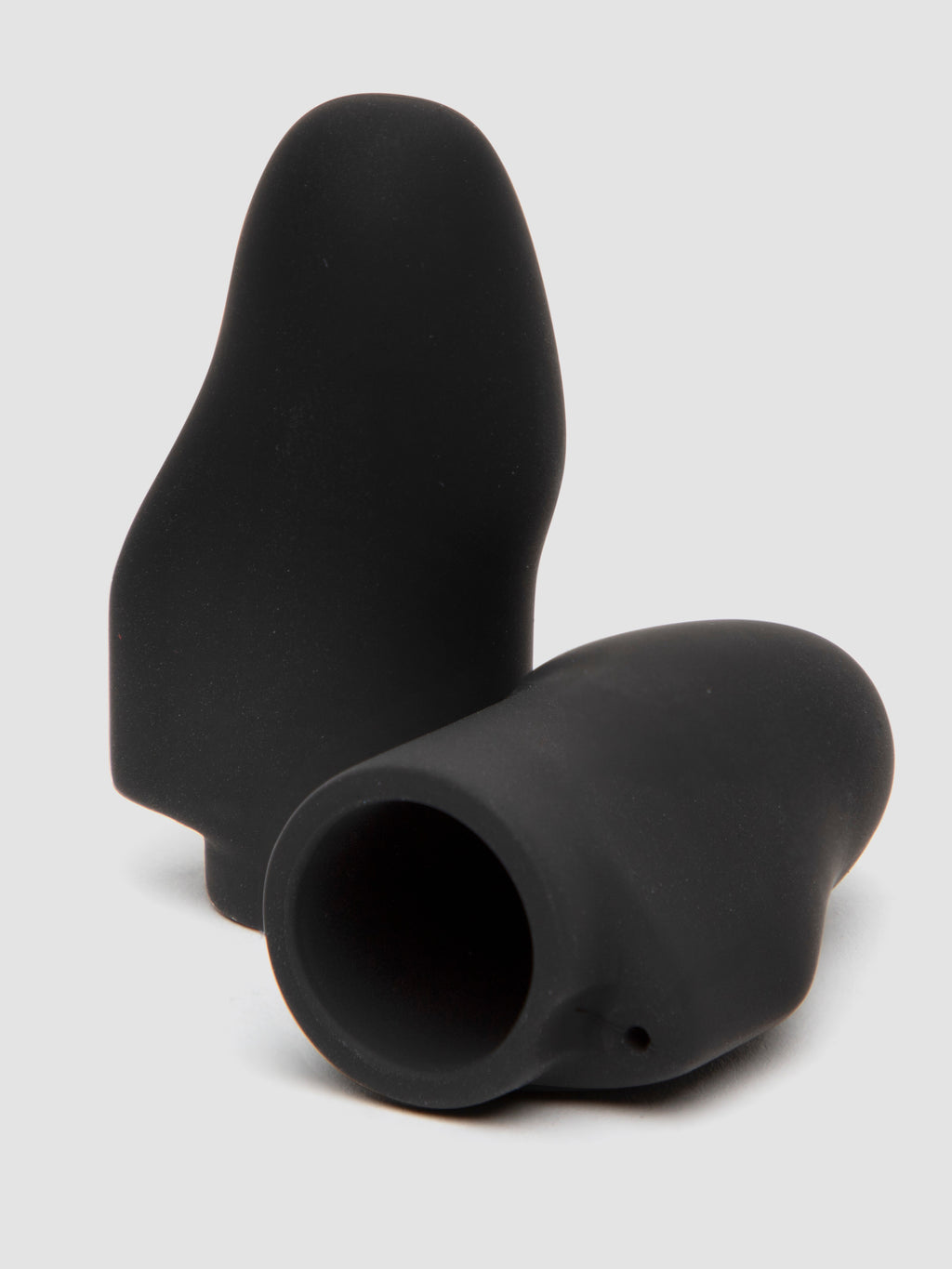ElectraStim Silicone Noir Electro Finger Sleeves , Black
