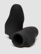 ElectraStim Silicone Noir Electro Finger Sleeves , Black