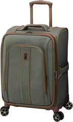 Newcastle Softside Expandable Spinner Luggage, Slate Bronze, 4 Piece Set