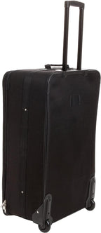 Journey Softside Upright Luggage Set, Black, 4-Piece (14/19/24/28)