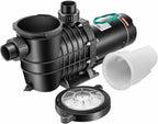 2.0 hp 6800 gph in/above ground swimming pool pump dual voltage ul cet certified