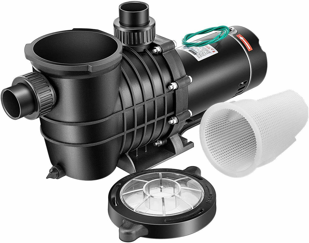 2.0 hp 6800 gph in/above ground swimming pool pump dual voltage ul cet certified