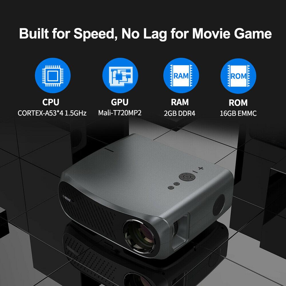 8500lms projector 5g wifi home theater 200'' proyector office hdmi usb zoom tv