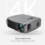 eug 5g wifi projector native 1080p projector 4k home theater hdmi bt airplay tv