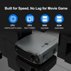 5g wifi projector native 1080p blue tooth projector 4k home theater hdmi zoom tv