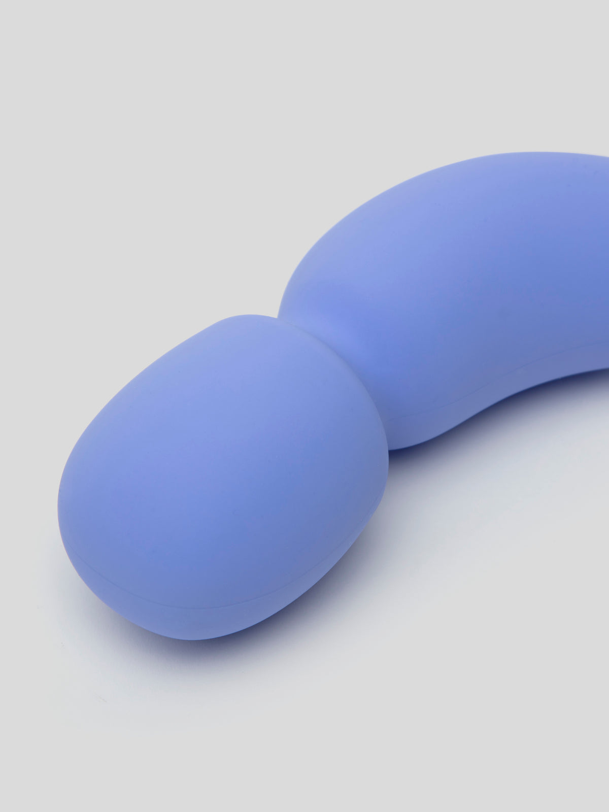 Dame Com Rechargeable Quiet Silicone Wand Massager , Blue