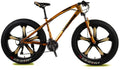 CHICAI Mountain Bike Beach Snow Fat Bike 26-inch Mountain Cross-Country Steel Ultra-Wide Tire Sports Bike Adult 21-30speed Low-Speed Racing Student Bike High-Carbon (Size : 24-Speed)