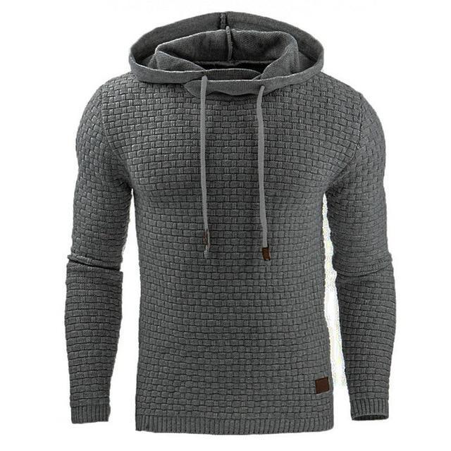2021 Autumn Men's Hoodies Slim Hooded Sweatshirts