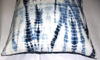 Indigo Colour Printing, Decorative Cotton Throw, Shibori Sofa Pillow Cases, Tie Dye Shibori Cushion Covers, Bohemian Pillow Shams Outdoor Cushion Cover 16x16 (50)