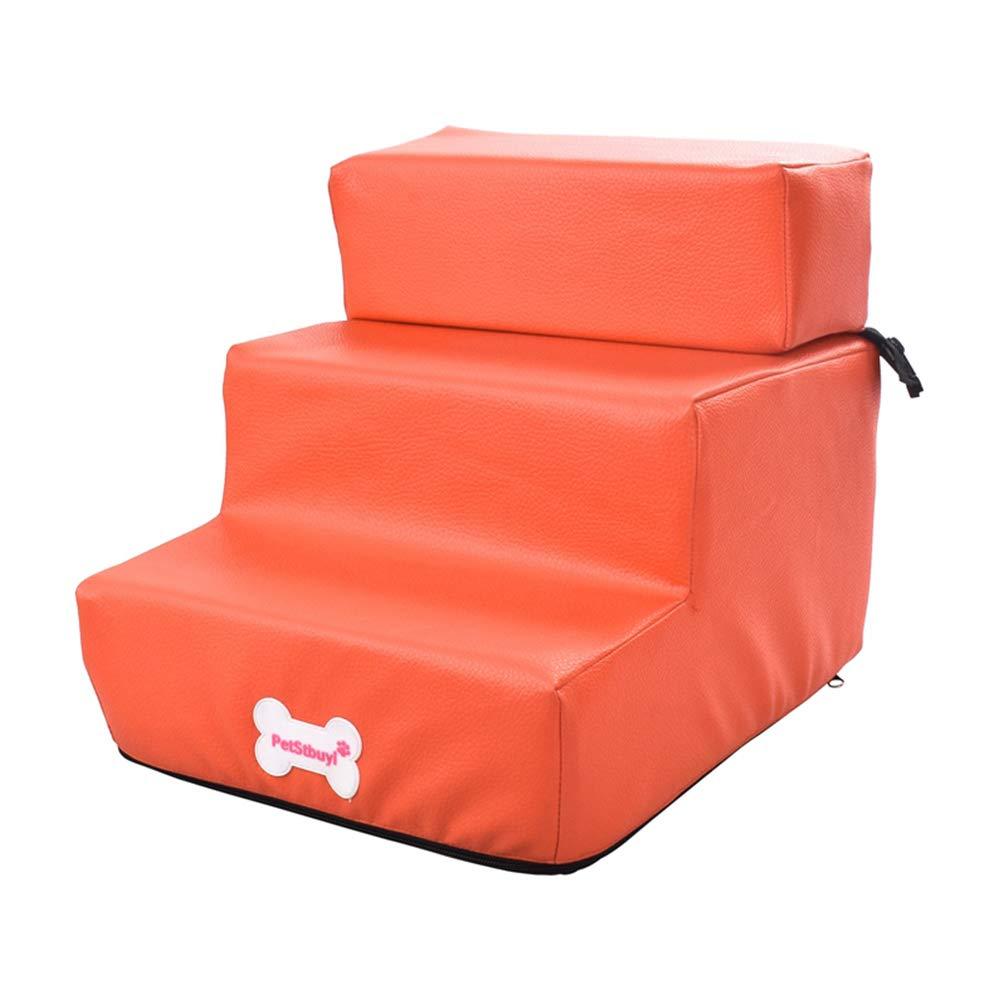 BeesClover Detachable 3 Steps Pet Jump Stairs for Indoor Cat Dog Playing Toy Blue -for pet Dog cat