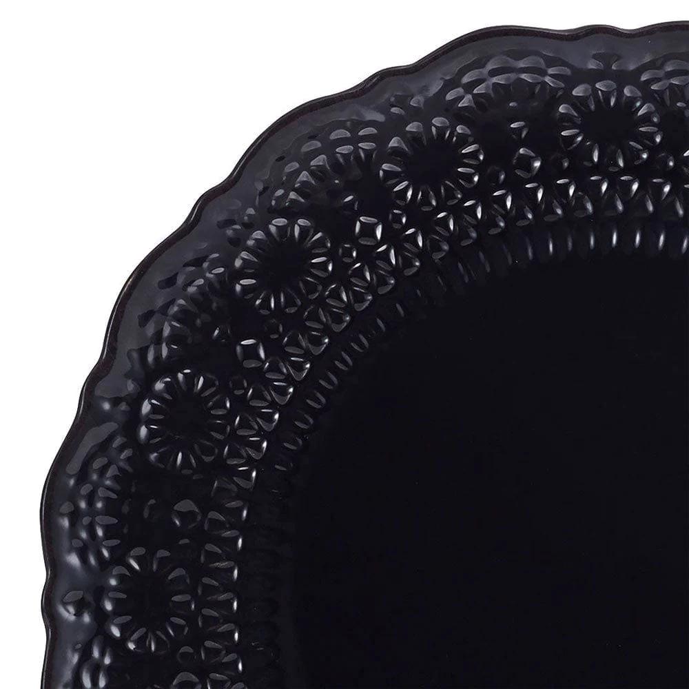Chateau Midnight Set of 4 Dinner Plates
