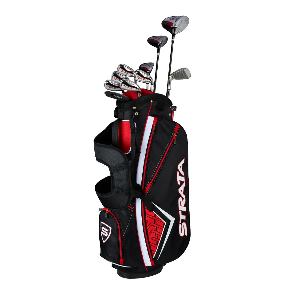 Callaway Men's Strata Plus '19 Complete 14-Piece Steel Golf Club Set with Bag, Right Handed