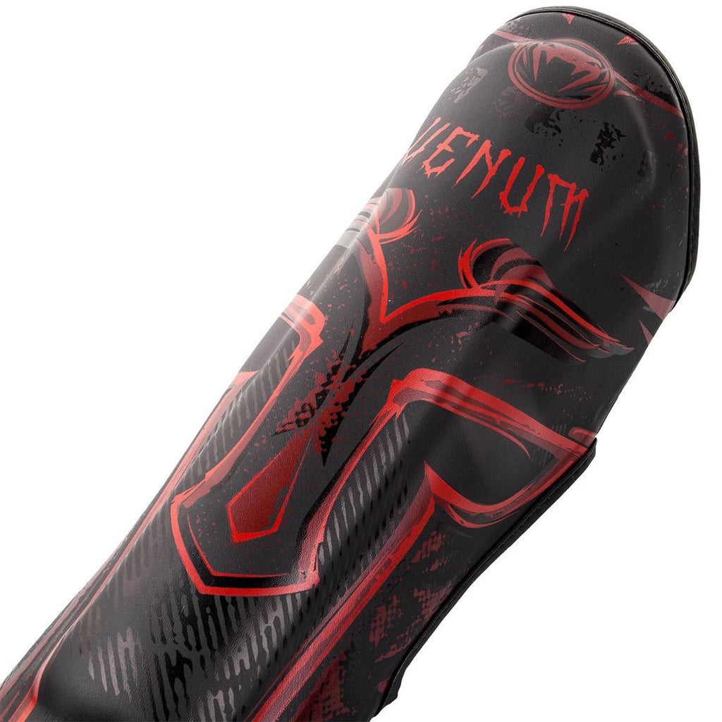 Venum Gladiator 3.0 Protective Shin Guards - XL - Black/Red