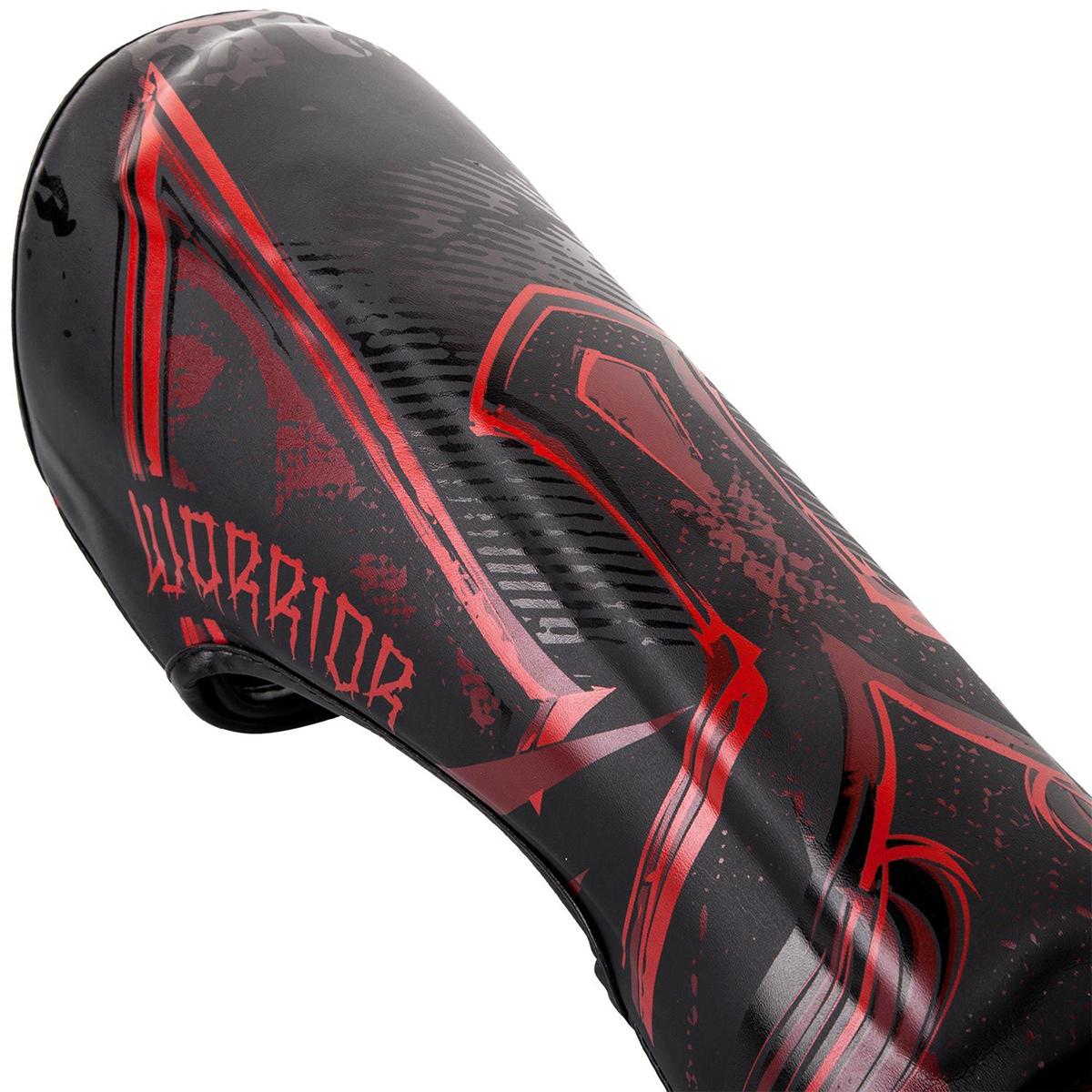 Venum Gladiator 3.0 Protective Shin Guards - XL - Black/Red