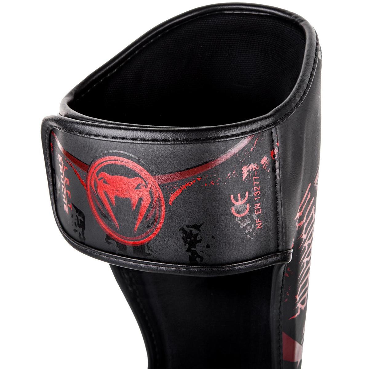 Venum Gladiator 3.0 Protective Shin Guards - XL - Black/Red
