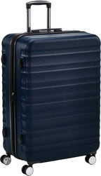 Hardside Spinner Suitcase Luggage with Wheels - 28-Inch, Navy Blue
