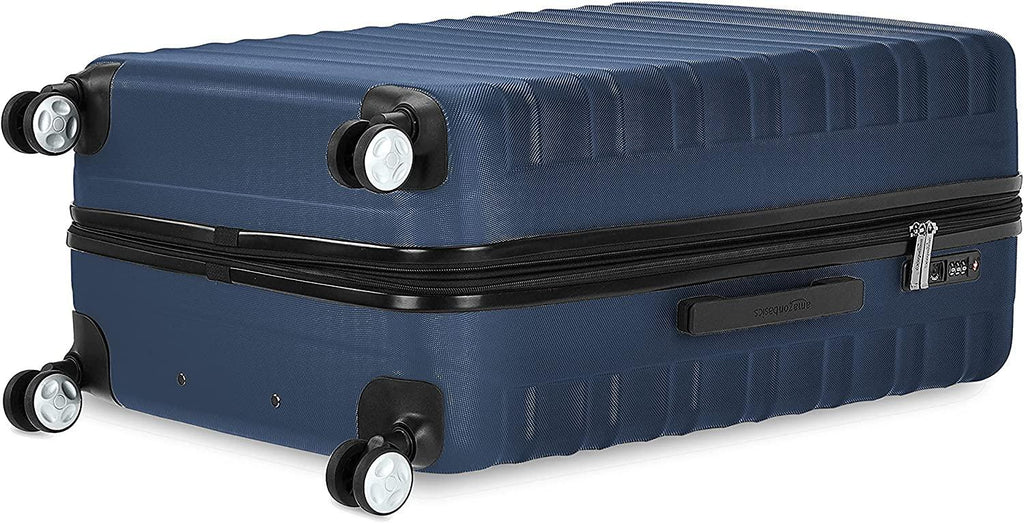 Hardside Spinner Suitcase Luggage with Wheels - 28-Inch, Navy Blue