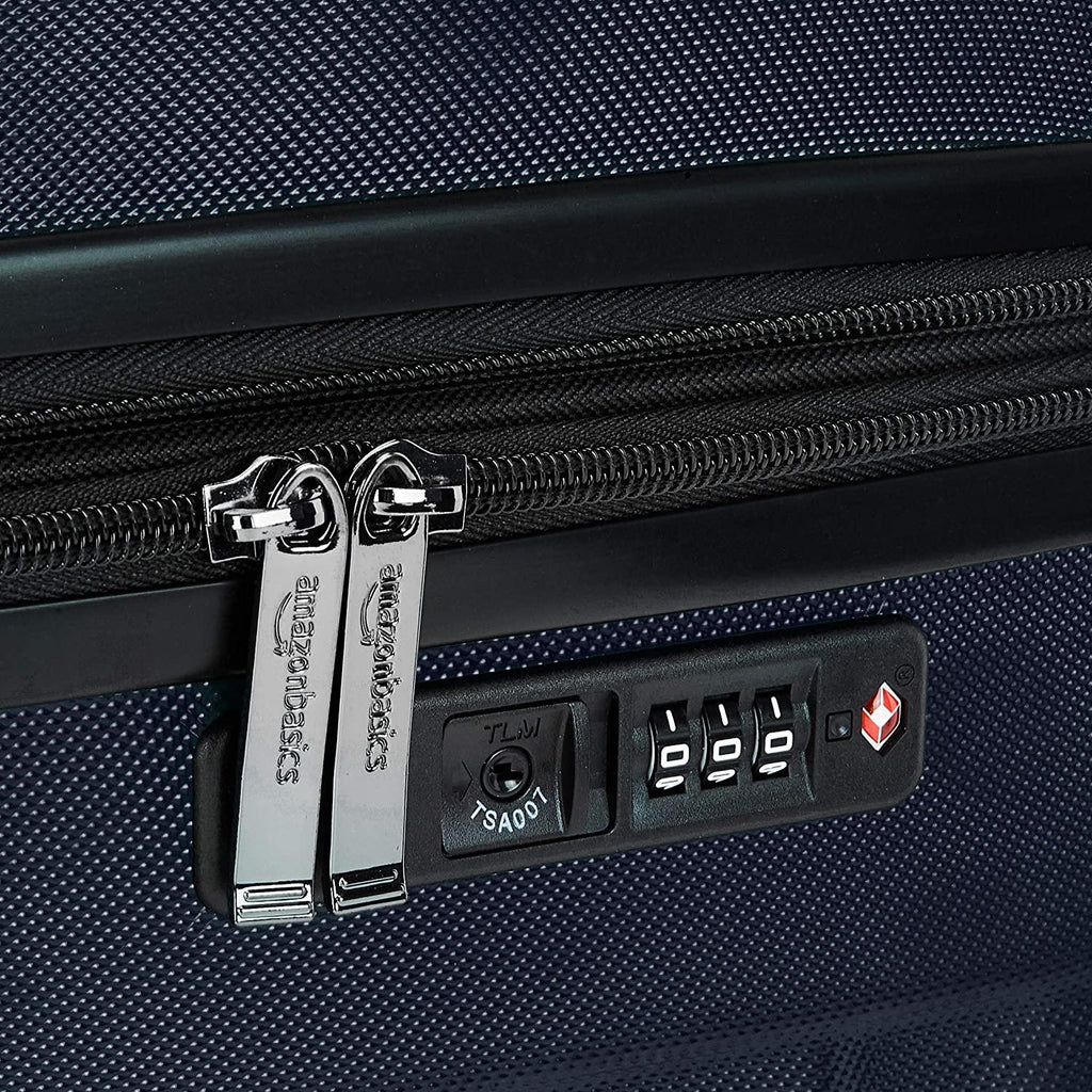 Hardside Spinner Suitcase Luggage with Wheels - 28-Inch, Navy Blue