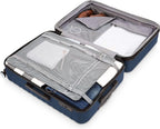 Hardside Spinner Suitcase Luggage with Wheels - 28-Inch, Navy Blue