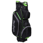MacGregor Golf Cooler 14-Divider Top Cart Bag with Removable Insulated Cooler Black/Green