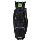 MacGregor Golf Cooler 14-Divider Top Cart Bag with Removable Insulated Cooler Black/Green