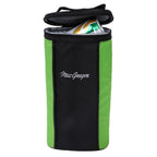 MacGregor Golf Cooler 14-Divider Top Cart Bag with Removable Insulated Cooler Black/Green