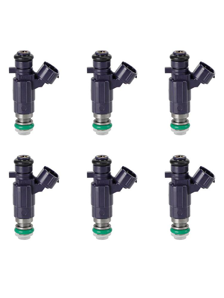2002-03 Infiniti QX4 3.5L V6 6PCS Fuel Injectors FBJC100 84212240 Generic