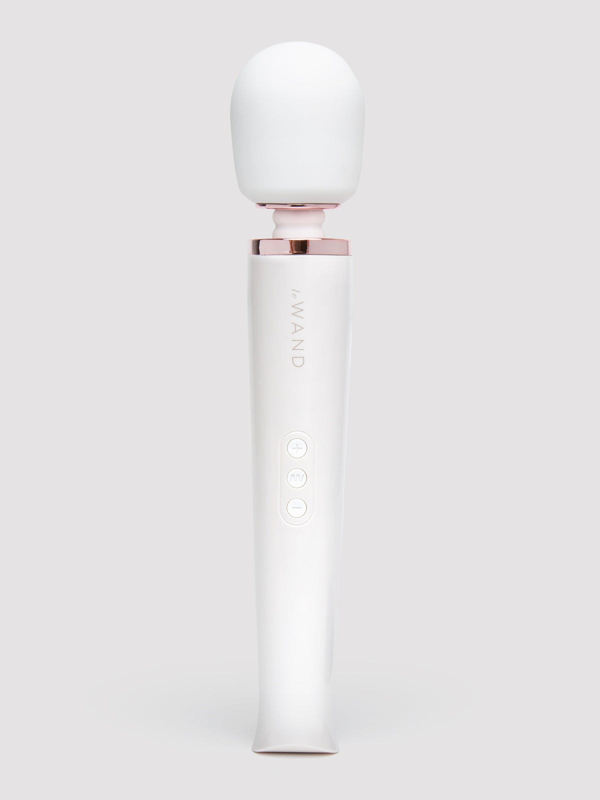 Le Wand Rechargeable Massage Wand Vibrator, White | White