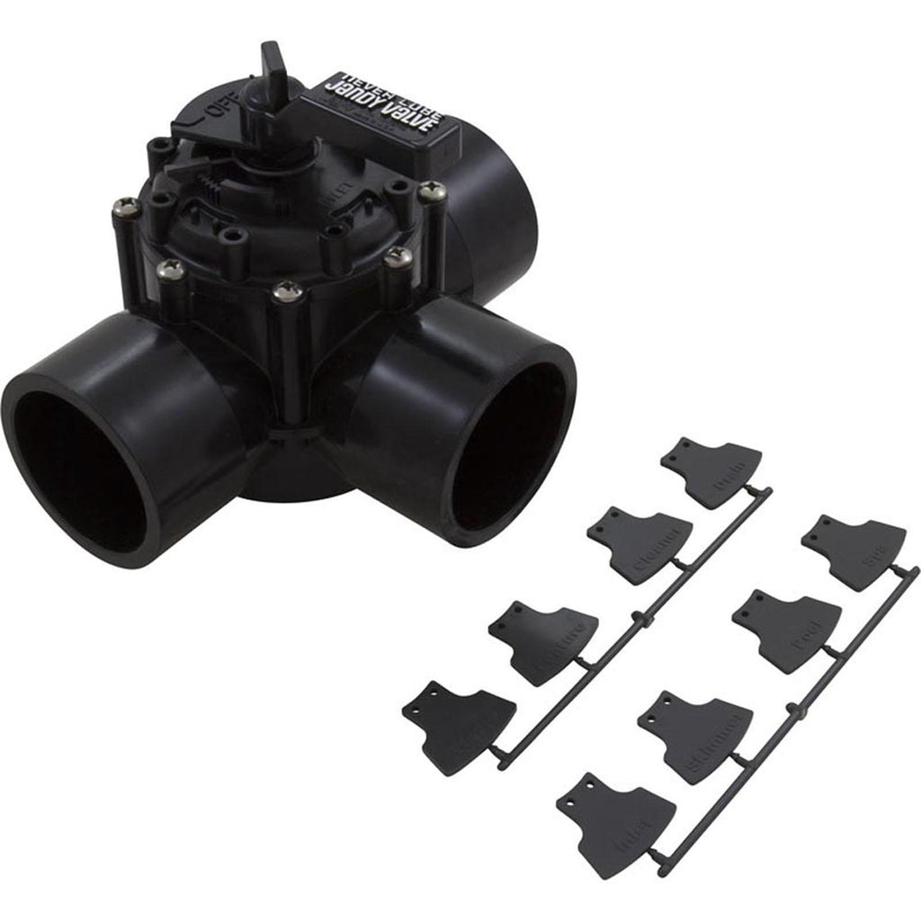 Jandy Diverter Valve, Jandy Neverlube, 3 Port, 2-1/2"s x 3"spg
