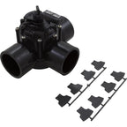 Jandy Diverter Valve, Jandy Neverlube, 3 Port, 2-1/2"s x 3"spg