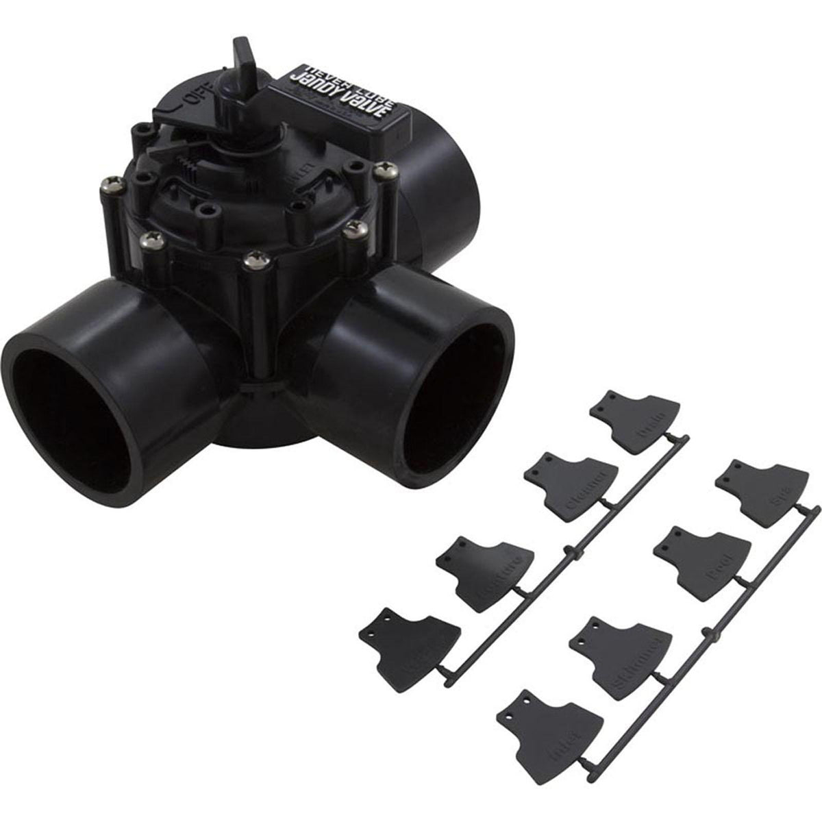 Jandy Diverter Valve, Jandy Neverlube, 3 Port, 2-1/2"s x 3"spg