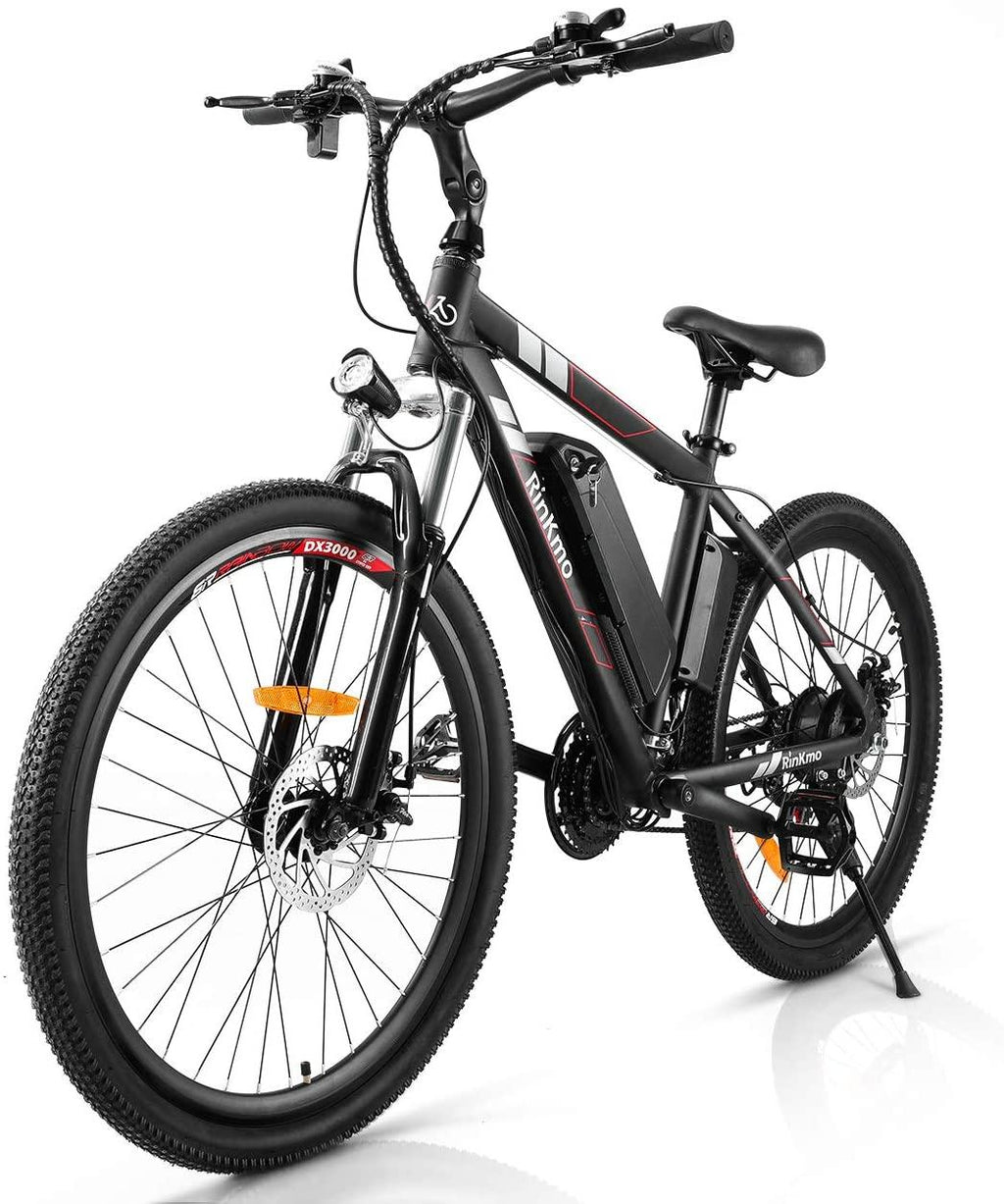 Electric Bike Adults Electric Mountain Bike 26in Power Assist Commuter Bicycle, 20mph Ebike with Removable 10ah Battery, Professional 21 Speed Gears Disc Brakes Aluminum Bike