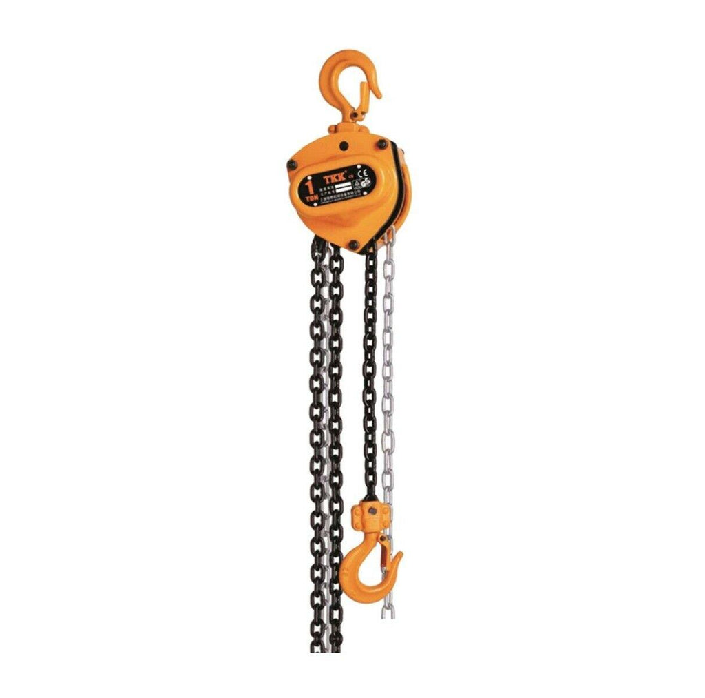 Hoist 2 Ton 3mtr Hand Operated Manual Chain Pulley Puller Block CB020 S2u