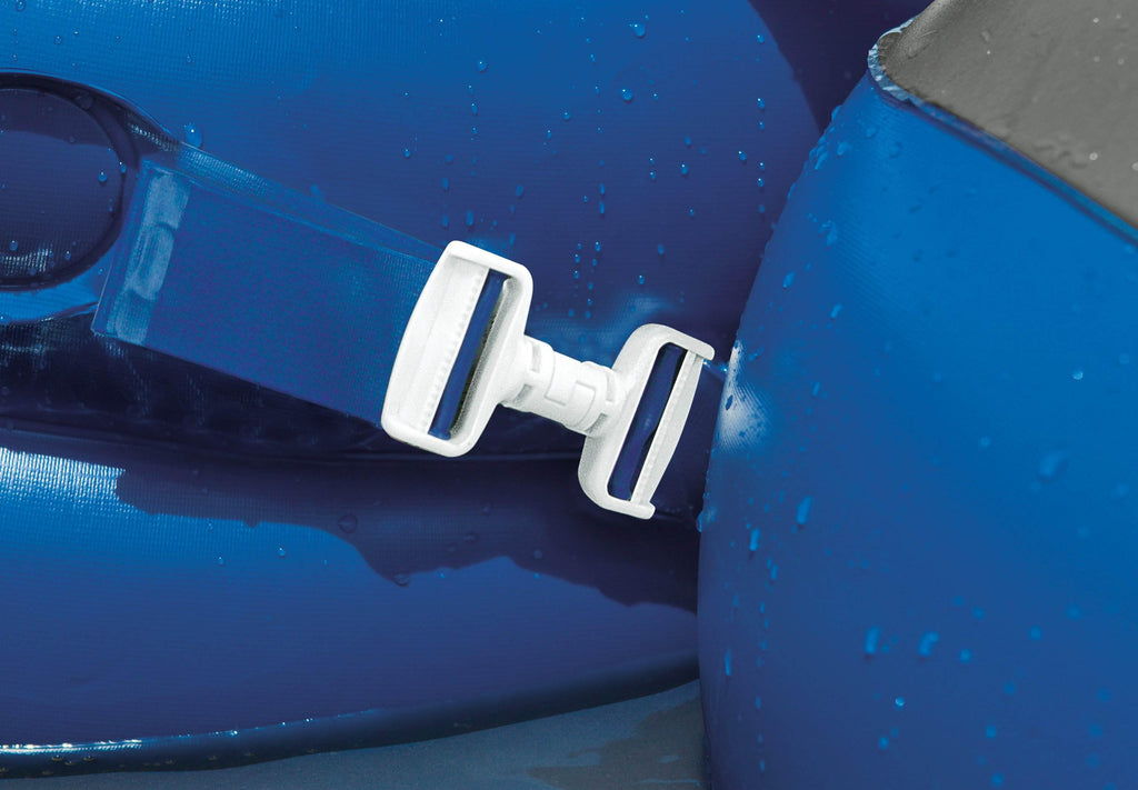 58854EP River Run Connect Lounge Inflatable Floating Water Tube (8 Pack)