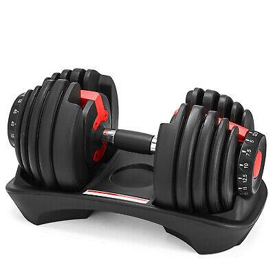 EAYSG Adjustable Select 552 1090 Dumbbell Weight Fitness Workout Gym Dumbbells Syncs