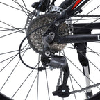 27 Speed Mountain Bike, Aluminum Bicycle with  M370 Brake Set, Full Suspension MTB, Lightweight, Dual Disc Brake, 26 Inches Wheels Outdoor Bike for Adults, Men, Women