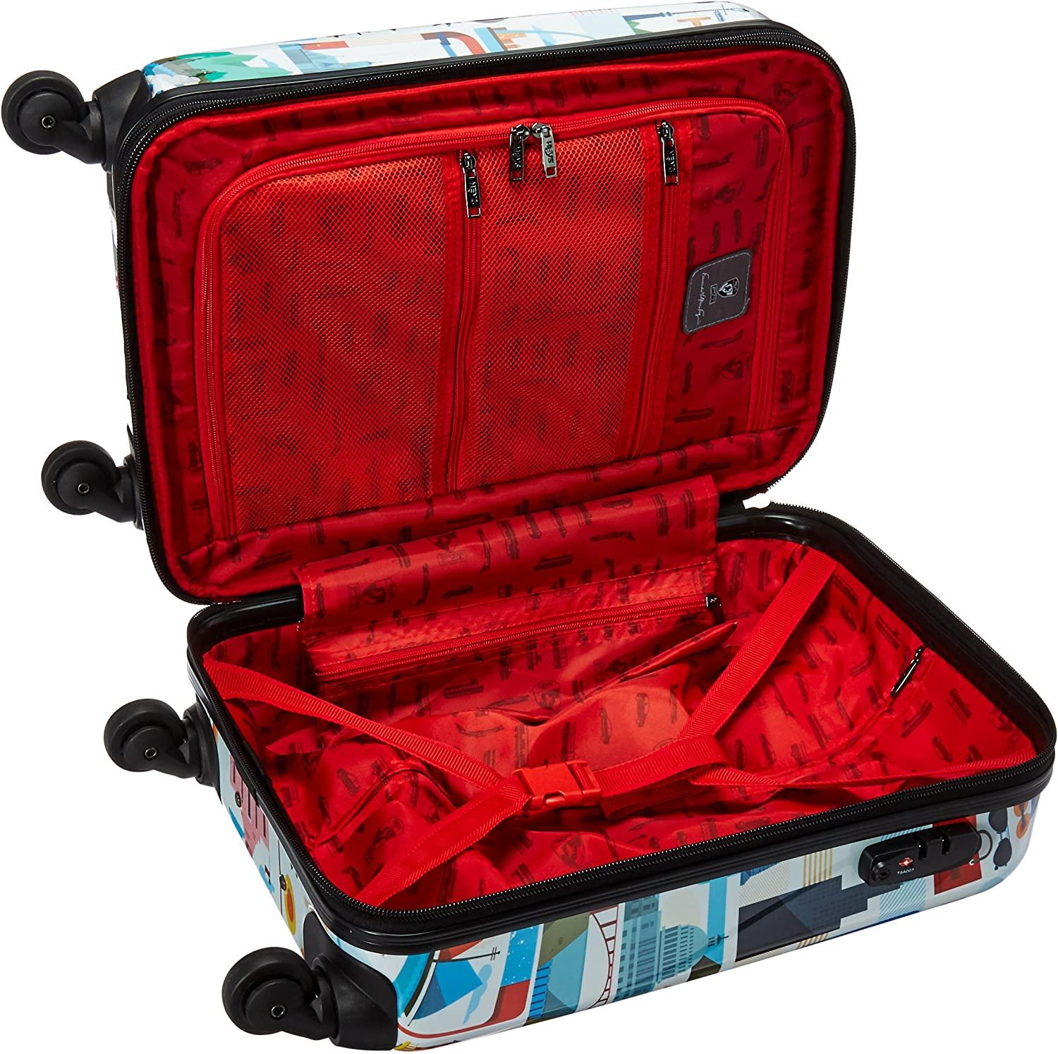 Fvt Usa 21 Inches Carry-On Luggage, FVT USA White