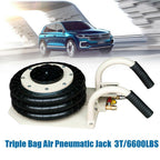 3 Tons Three Bags Pneumatic Jack  6600 Pounds Jack  Lift JacTool