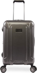 Crest 21" Hardside Carry-on Spinner Luggage, Charcoal, One Size