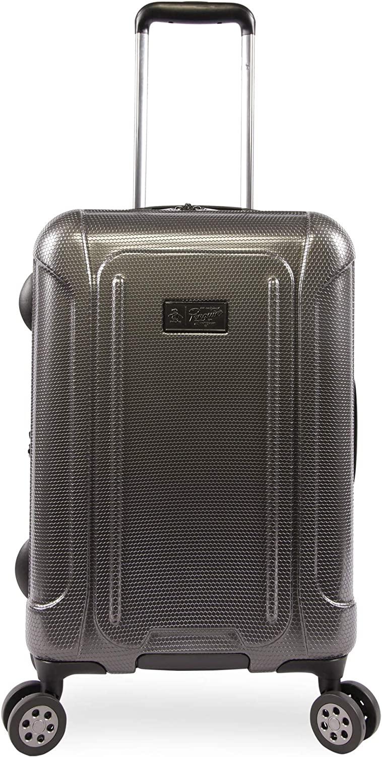 Crest 21" Hardside Carry-on Spinner Luggage, Charcoal, One Size