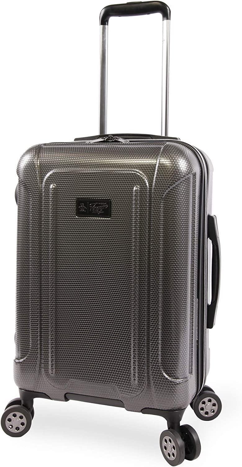 Crest 21" Hardside Carry-on Spinner Luggage, Charcoal, One Size