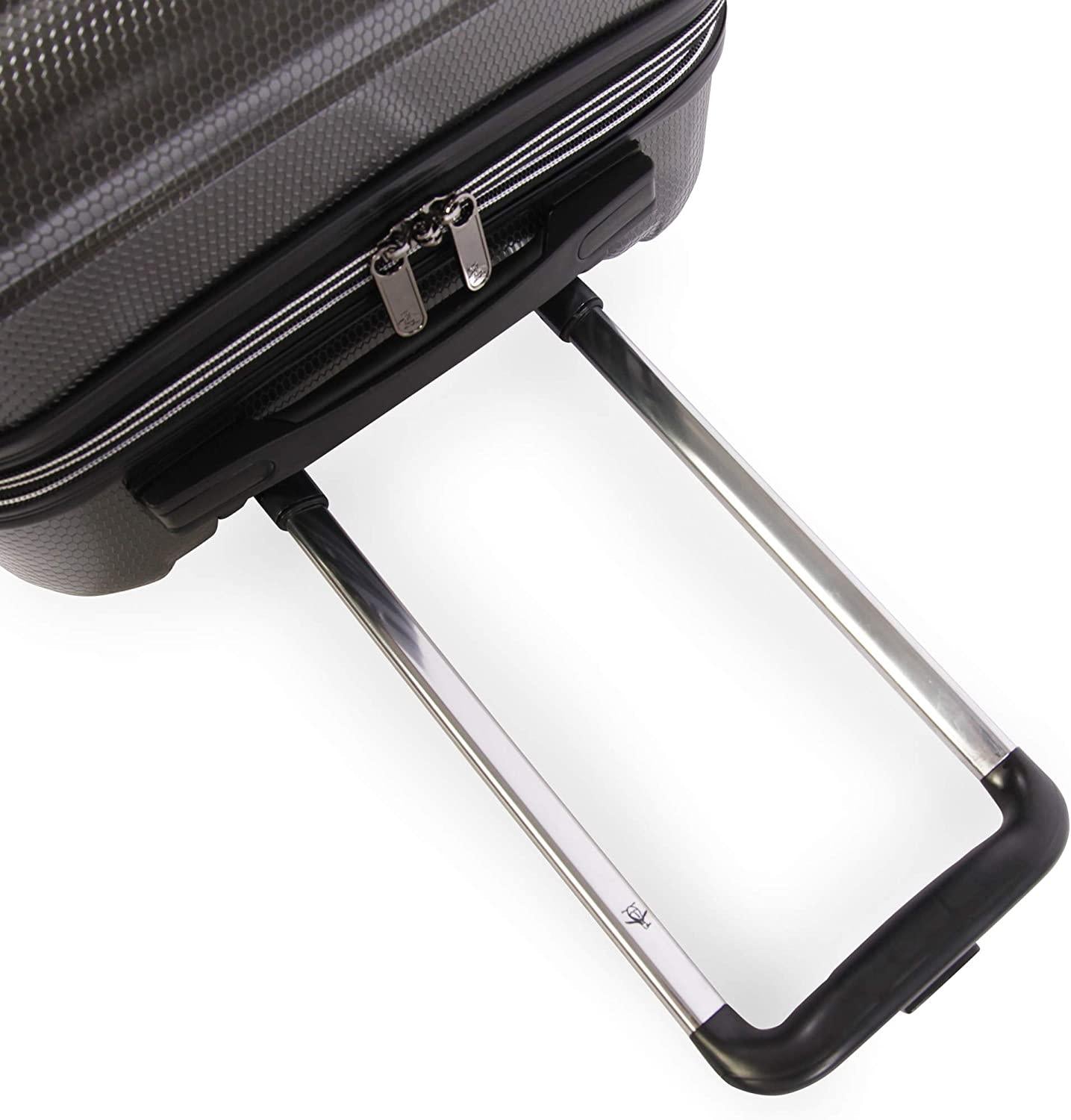 Crest 21" Hardside Carry-on Spinner Luggage, Charcoal, One Size