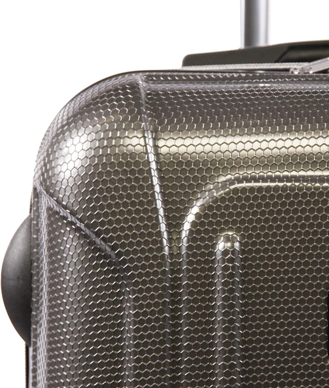 Crest 21" Hardside Carry-on Spinner Luggage, Charcoal, One Size