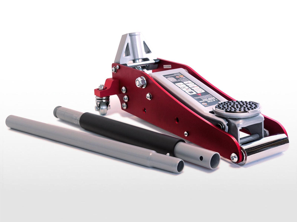 Low Entry Trolley Jack Aluminium Extra Flat Home Workshop GaraTool New