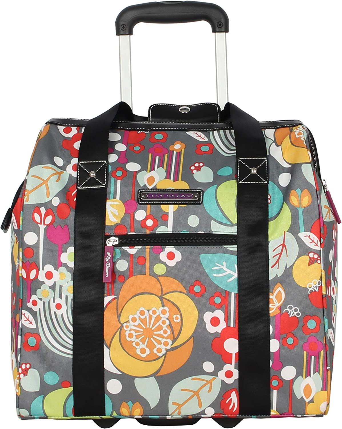 Pattern Carry on Bag Wheeled Cabin Tote (Bliss)