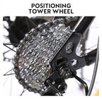 CHICAI High Carbon 26 Inch Mountain Cross Country Steel Beach Snow Fat Bike Super Wide Tire Sports Bike 21-30 Speed Low Speed Racing Student Bike (Size : 24-Speed)