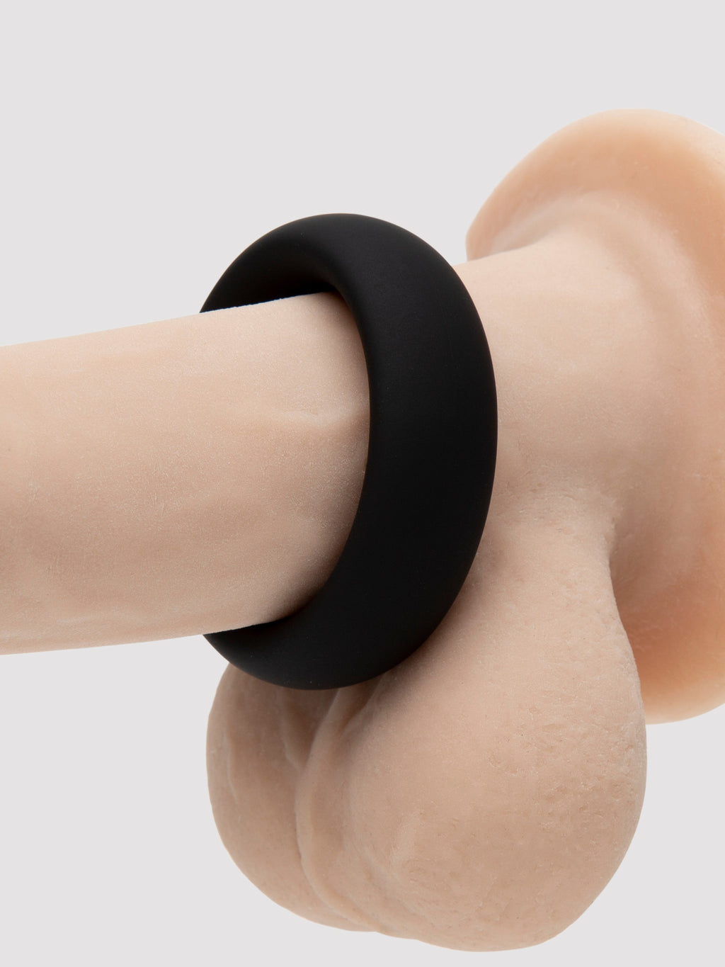 Lovehoney Power Player Silicone Cock Ring, Black