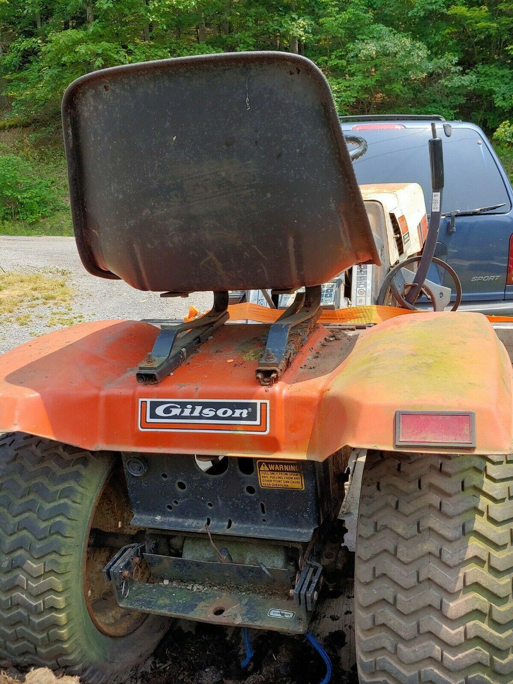 Gilson YT16E Riding Mower NO DECK