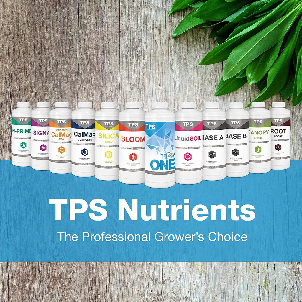 tps-one liquid one part plant nutrient from veg to bloom, for lush growth and dense flowers by tps nutrients, 2.5 gallon (320 oz)