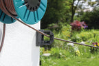 2650 164-Foot Wall Mount Removable Garden Hose Reel With Hose Guide